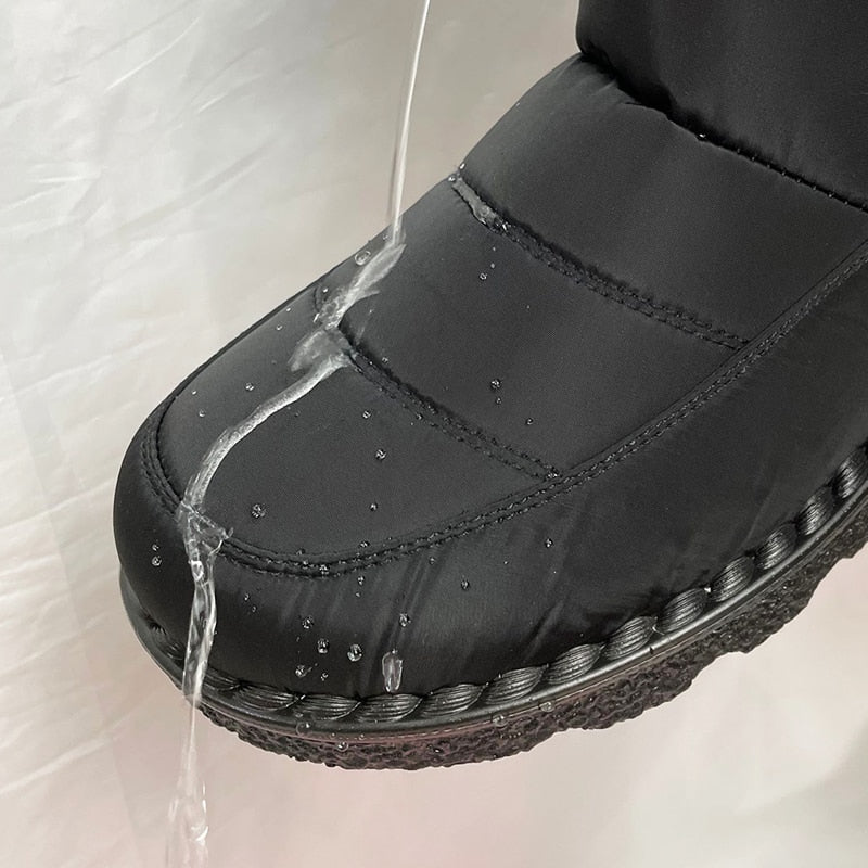 Bota Feminina Impermeável de Inverno à Prova Dágua - Lavvig 