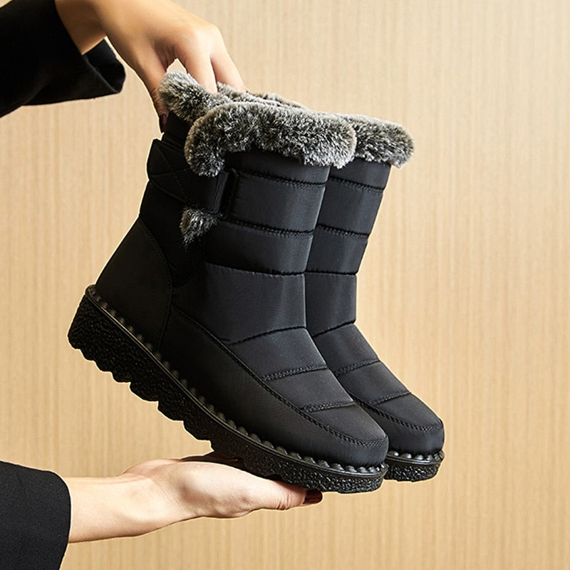 Bota Feminina Impermeável de Inverno à Prova Dágua - Lavvig 
