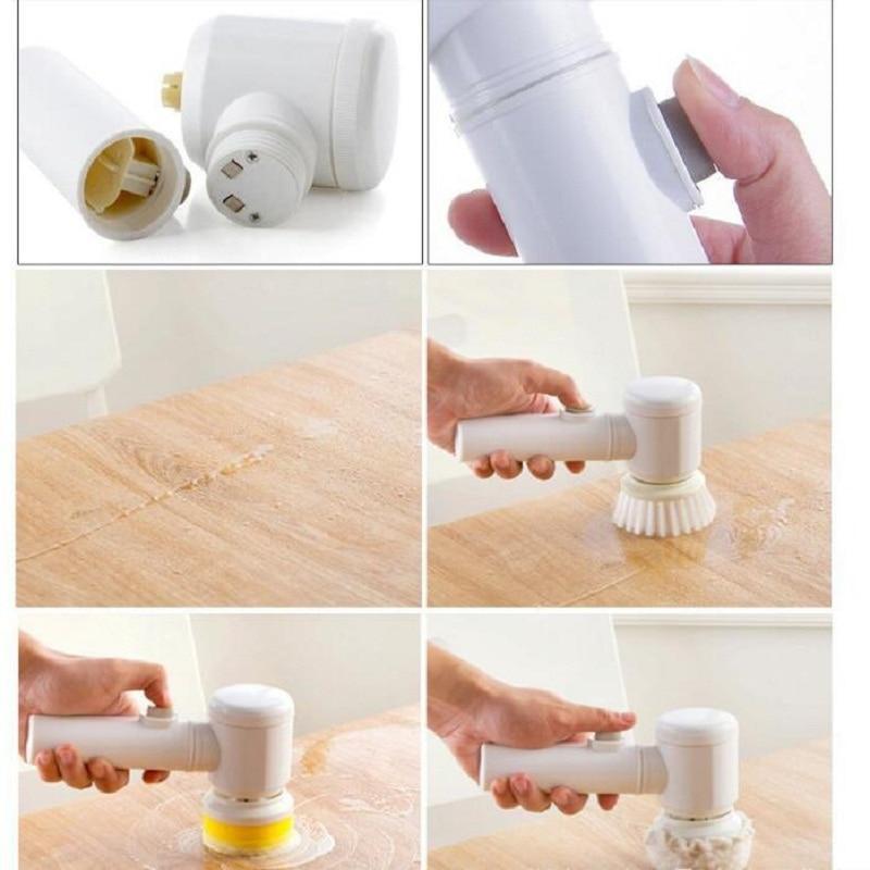 Escova Elétrica para Limpeza de Banheiro Cozinha - Lavvig 