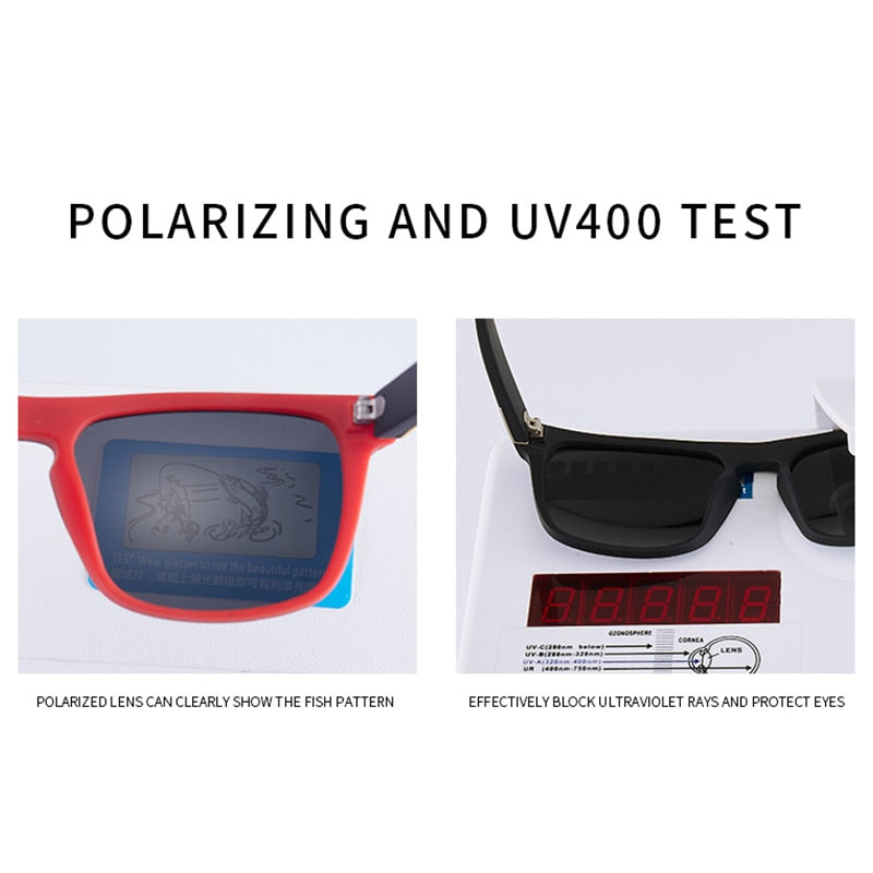 Óculos de Sol DAIWA Masculino Polarizado, Lentes para Dirigir, Acampamento, Caminhadas, Pesca - Lavvig 