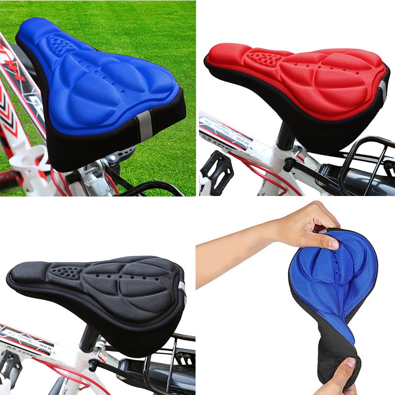 Capa grossa em silicone macia e respirável para montain bike 3D - Lavvig 
