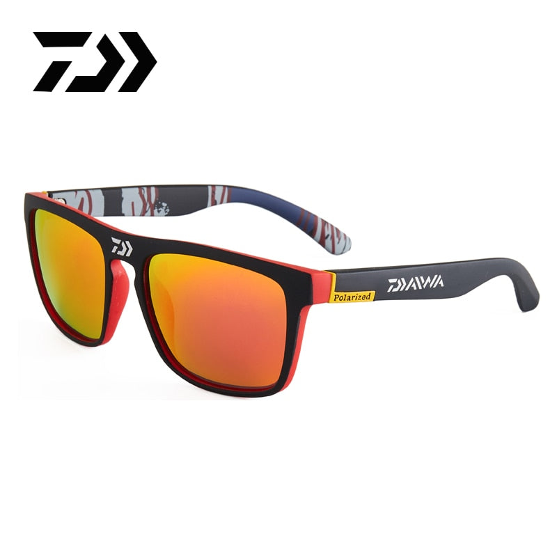 Óculos de Sol DAIWA Masculino Polarizado, Lentes para Dirigir, Acampamento, Caminhadas, Pesca - Lavvig 