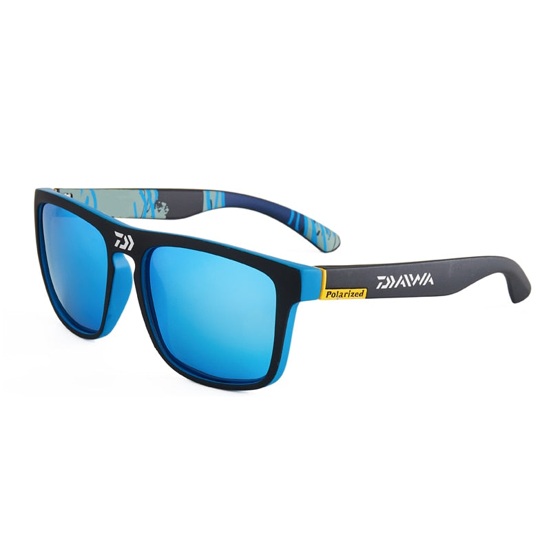 Óculos de Sol DAIWA Masculino Polarizado, Lentes para Dirigir, Acampamento, Caminhadas, Pesca - Lavvig 