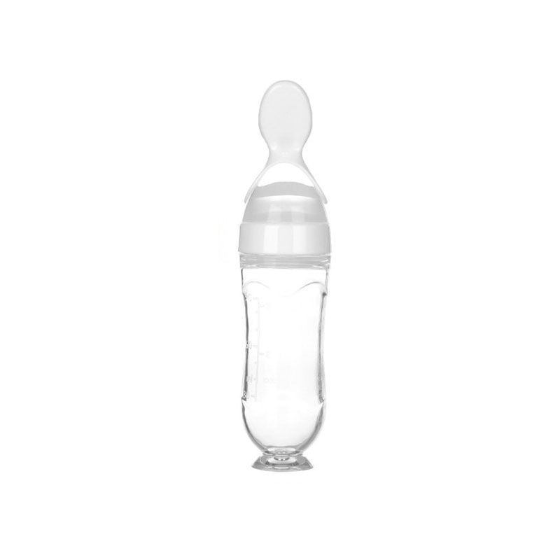 Colher de bebê alimentador de mamadeira, conta-gotas de silicone para alimentação e remédios - Lavvig 
