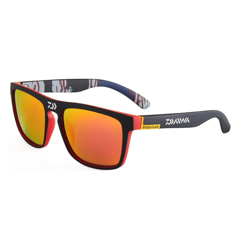 Óculos de Sol DAIWA Masculino Polarizado, Lentes para Dirigir, Acampamento, Caminhadas, Pesca - Lavvig 