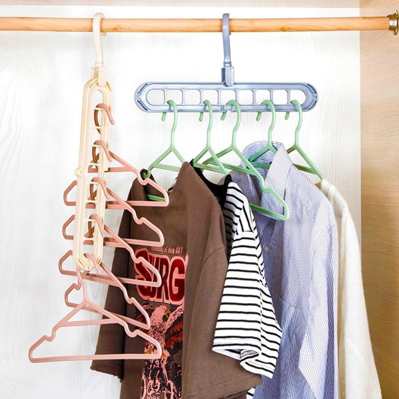 Nine - Cabide Multi Organizador de Roupas - Lavvig 
