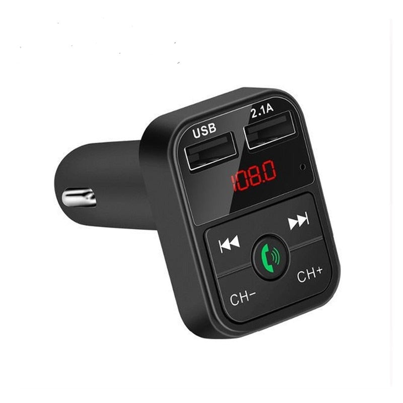 Receptor de áudio mãos-livres sem fio Bluetooth 5.0 FM para carro - Lavvig 