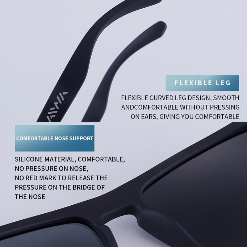 Óculos de Sol DAIWA Masculino Polarizado, Lentes para Dirigir, Acampamento, Caminhadas, Pesca - Lavvig 