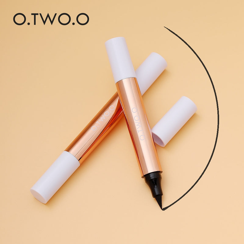 Delineador Preto líquido com caneta à prova dágua lápis de maquiagem para cosméticos femininos - Lavvig 