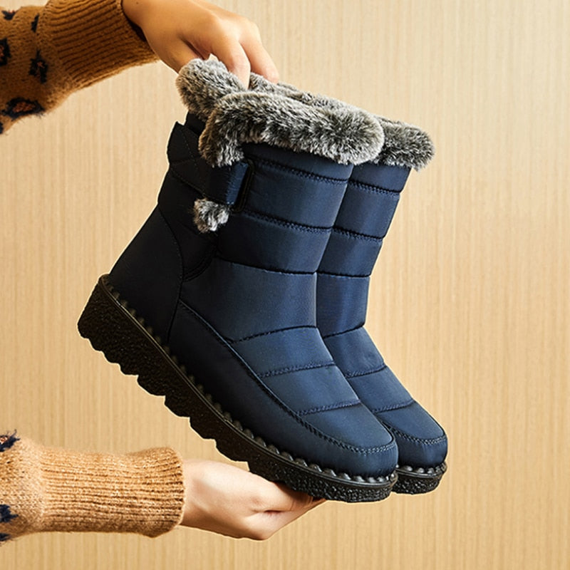 Bota Feminina Impermeável de Inverno à Prova Dágua - Lavvig 
