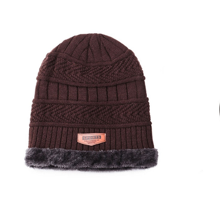 Gorro de Lã Unissex , Luvas grossas e Máscara Protetora Pescoço e nariz  Balaclava Bonnet - Lavvig 