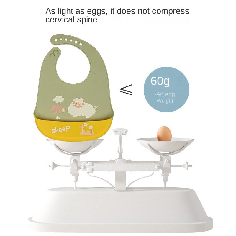 Babadores de silicone à prova d'água de para alimentar Bebês - Lavvig 