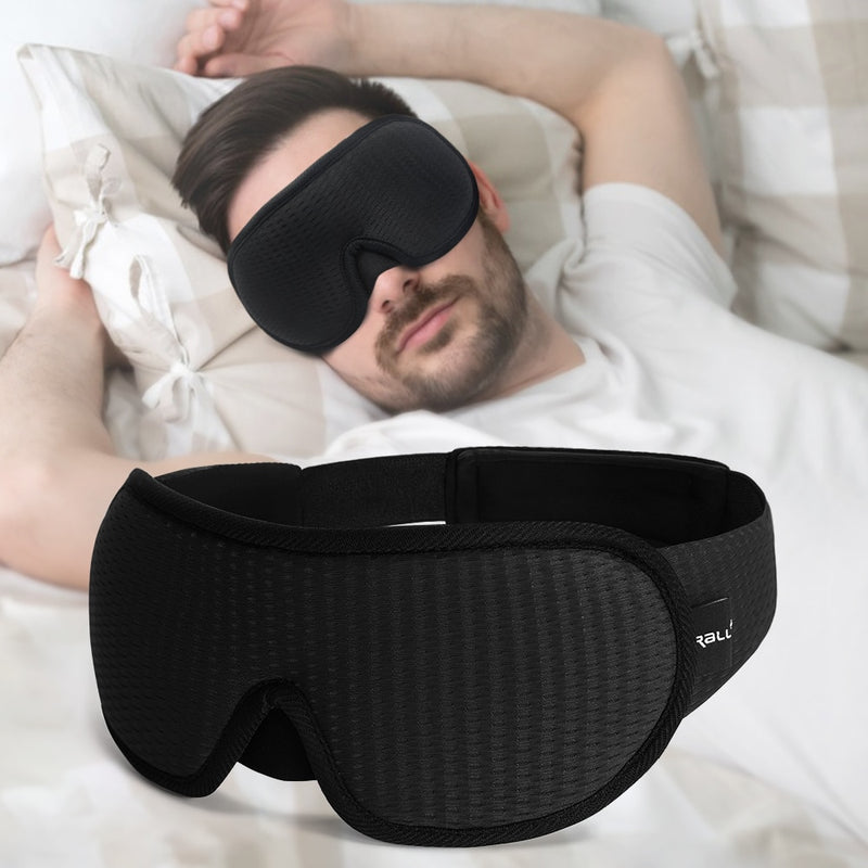 Máscara 3D para dormir com bloqueio de luz - Lavvig 